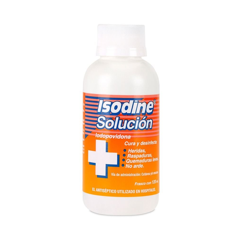 ISODINE ANTISEP SOL 120ML GPO VI