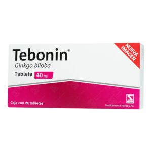 TEBONIN 761 GRAG 24 40MG CADUCADO GPO VI