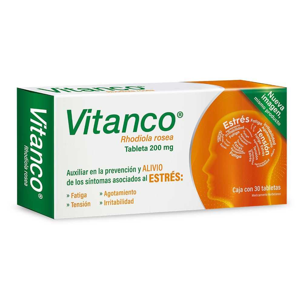 VITANCO 200MG TAB RECUB C30 RHODIOLA ROSEA GPO VI