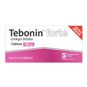 TEBONIN FTE GRAG 24 80MG GPO IV
