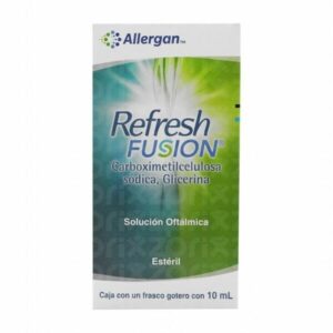 REFRESH FUSION SOL GOTERO 10ML CARBOXIMETILCELULOSA SODICA GLICERINA GPO VI