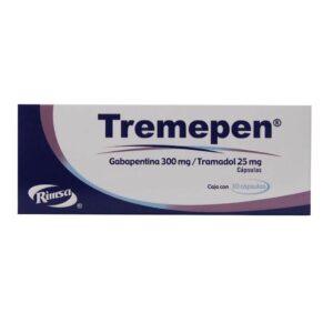 TREMEPEN C 30 300MG 25MG GABAPENTINA TRAMADOL GPO IV