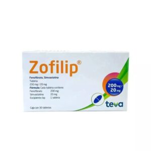 ZOFILIP T 30 200MG 20MG