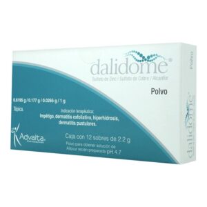 DALIDOME PVO 12 SOB SULFATO DE ZINC SULFATO DE COBRE ALCANTOR GPO VI