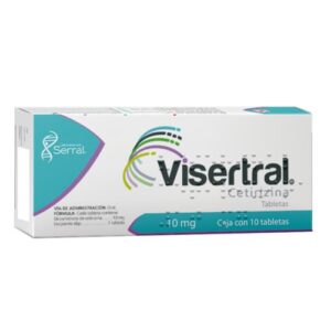 GI VISERTRAL 10MG TAB C 10 CETIRIZINA SERRAL