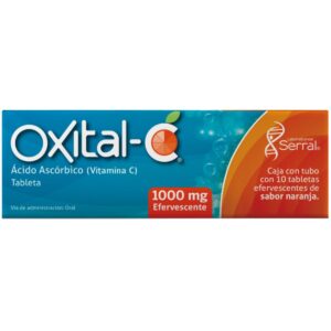 GI OXITAL ACIDO ASCORBICO 1G C 10TAB EFER SERRAL CADUCADO