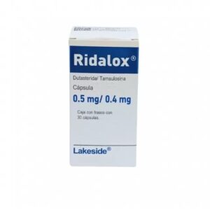 RIDALOX 0.5/0.4MG CAP 30