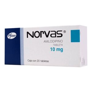NORVAS T 20 10MG AMLODIPINO GPO IV