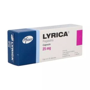 LYRICA 25 MG CAPS 28 N GPO IV