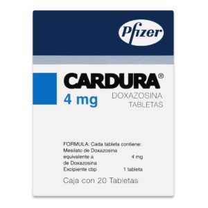 CARDURA T 20 4MG GPO IV