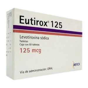 EUTIROX T 50 125MCG LEVOTIROXINA GPO IV