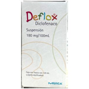 DEFLOX SUSP 120ML PED CHICLE GPO IV