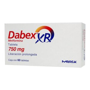 DABEX XR T 60 750MG LP METFORMINA GPO IV