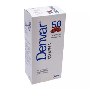 DENVAR SUSP 50ML 100MG CEFIXIMA ANTIBIOTICO