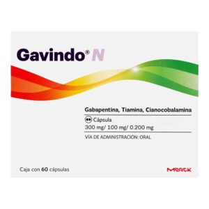 GAVINDO N 300 100 0.200MG CAPS 60N GPO IV