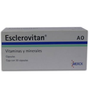 ESCLEROVITAN C 30 BETACAROTENO VIT E SELENIO MINERALES GPO VI