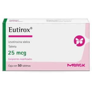 EUTIROX T 50 25MCG LEVOTIROXINA SODICA GPO IV