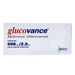 GLUCOVANCE T 60 500MG 2 5MG P GPO IV
