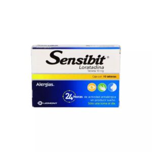 SENSIBIT T 10 10MG LORATADINA GPO VI