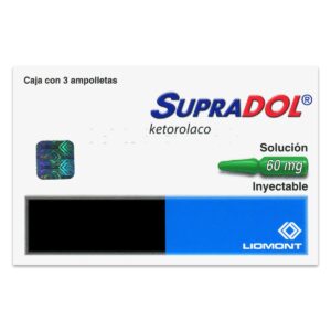 SUPRADOL A 3 2ML 60MG GPO IV