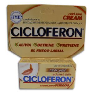 CICLOFERON CRA 2G COLOR PIEL ACICLOVIR GPO VI