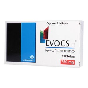 EVOCS III T 5 750MG LEVOFLAXACINO ANTIBIOTICO