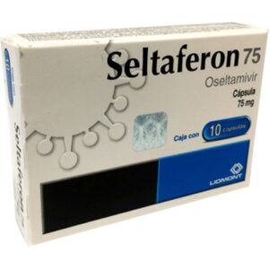 SELTAFERON 75 MG CAPS 10 ANTIBIOTICO