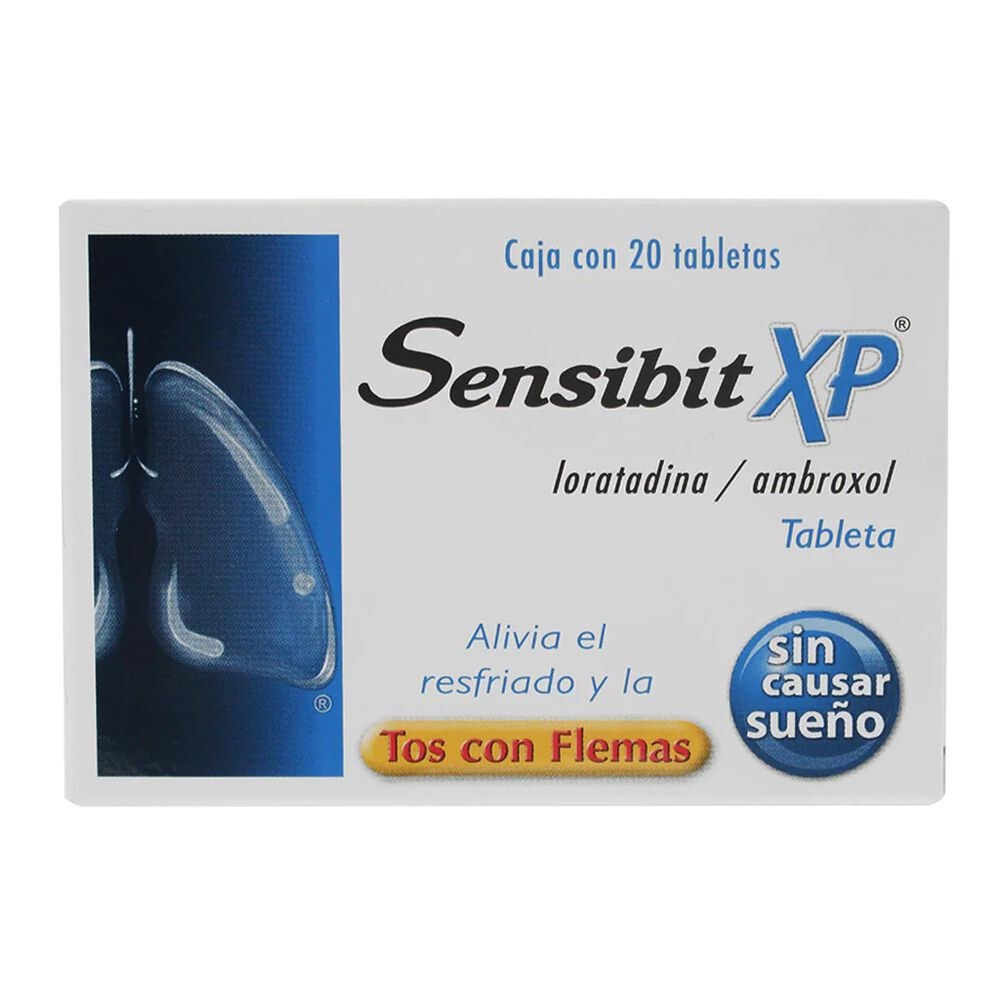 SENSIBIT XP T 20 LORTADINA Y AMBROXOL GPO VI