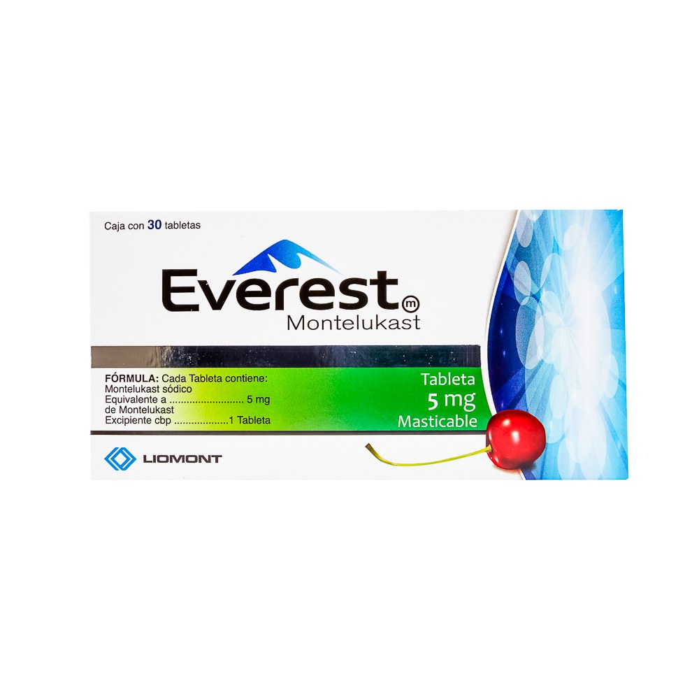 EVEREST T 30 5MG MAST MONTELUKAST GPO IV