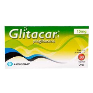 GLITACAR 1 T 30 15MG GPO IV