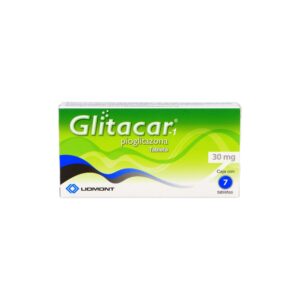 GLITACAR 1 T 7 30MG GPO IV