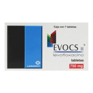 EVOCS III 750 MG TAB 7 ANTIBIOTICO