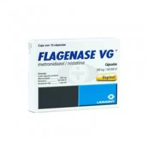 FLAGENASE VG C10 500MG 100000U