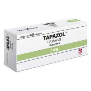 TAPAZOL T 60 5MG GPO IV