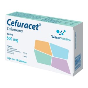 CEFURACET T 10 500MG ANTIBIOTICO
