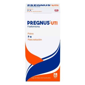 PREGNUS-UTI 2G AD PVO SOL ANTIBIOTICO