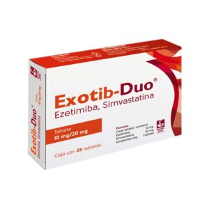 EXOTIB-DUO 10/20 MG 28 TAB N