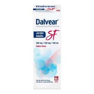 DALVEAR SF 300/160MG AD JBE 200MLN GPO IV