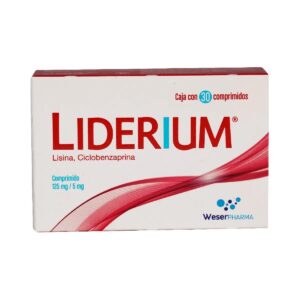 LIDERIUM 125/5 MG 30 CPR N