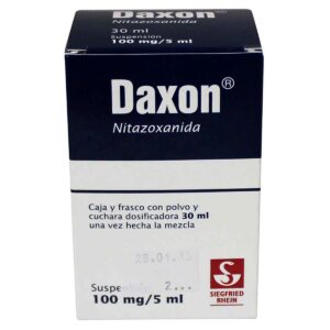 DAXON SUSP 30ML 100MG 5ML NITAZOXADINA CADUCADO GPO IV