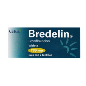 BREDELIN C 7 TAB 750MG LEVOFLOXACINO ANTIBIOTICO