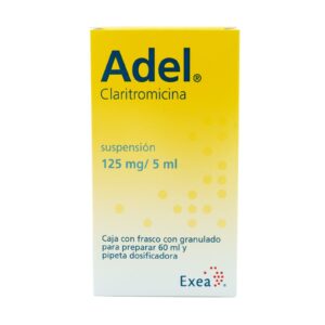 ADEL SUSP 60ML 125MG 5ML CLARITROMICINA ANTIBIOTICO