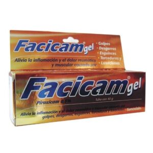 FACICAM GEL 40G PIROXICAM GPO VI