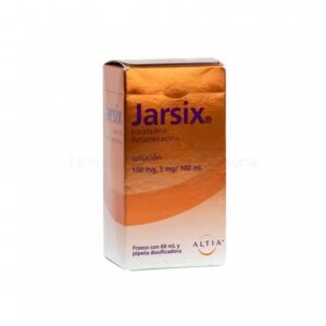 JARSIX 100/5MG SOL 60ML GPO IV