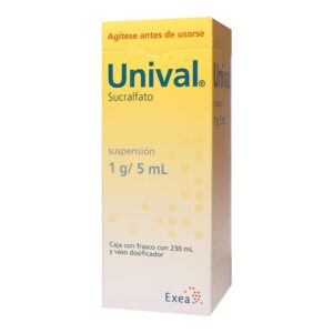 UNIVAL SUSP 230ML 1G 5ML GPO IV