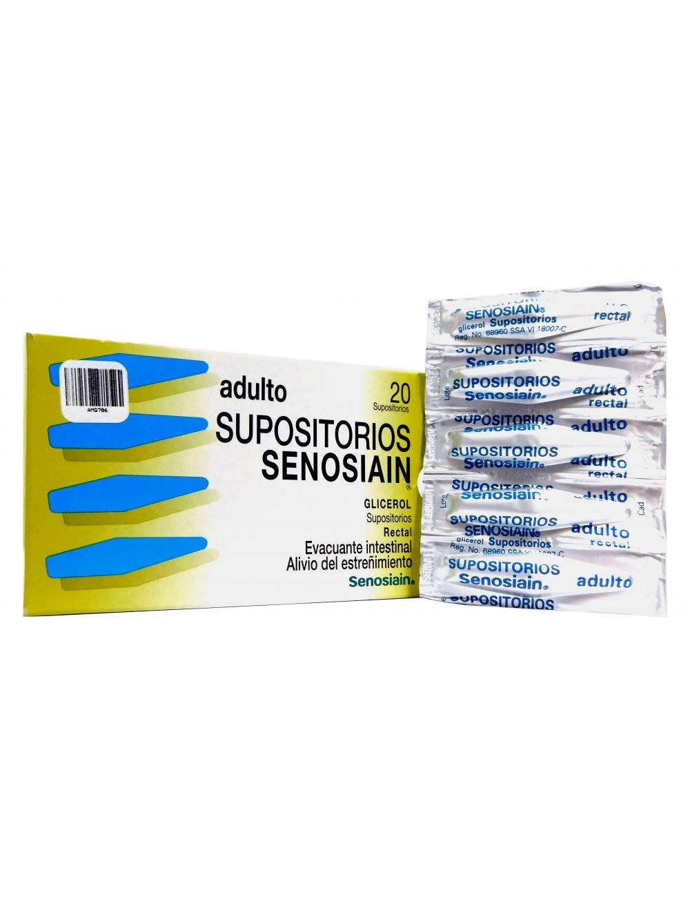 SUPOSITORIOS SEN 20 AD GPO VI