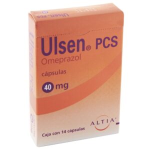 ULSEN PCS C 14 40MG OMEPRAZOL GPO VI