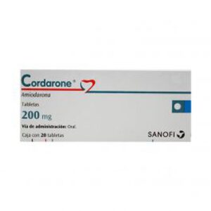 CORDARONE T 20 200MG AMIODARONA GPO IV