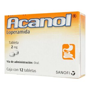 ACANOL T 12 2MG LOPERAMIDA