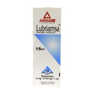 GI LUBRIAMSA SOL 15ML OFT FENIRAMINA NAFAZOLINA LAB PISA